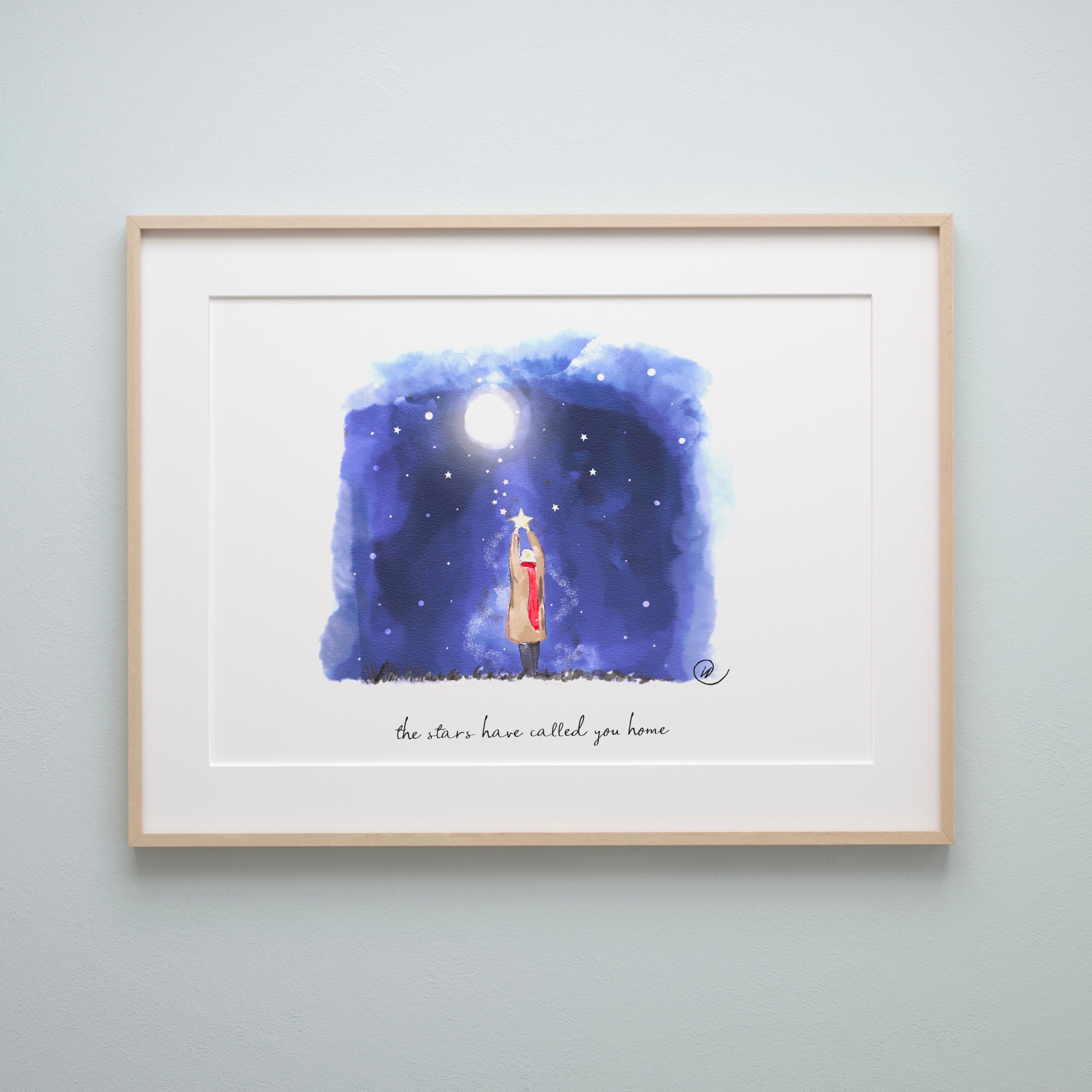 The Stars Called You Home Print