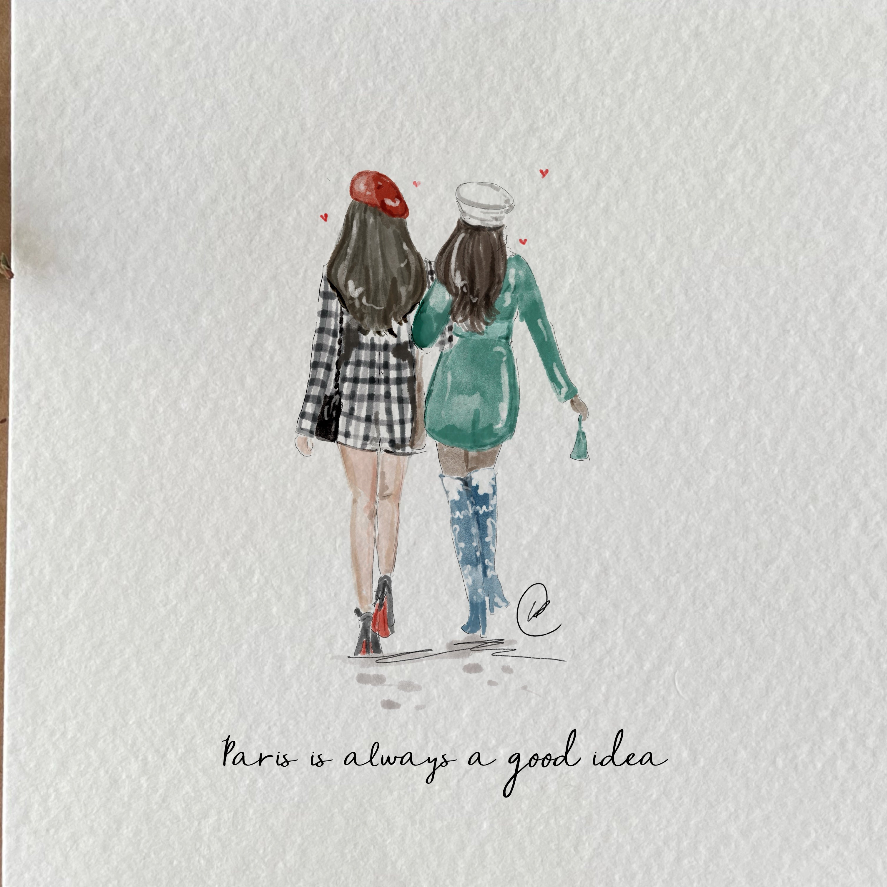 Emily in Paris Mindy Print