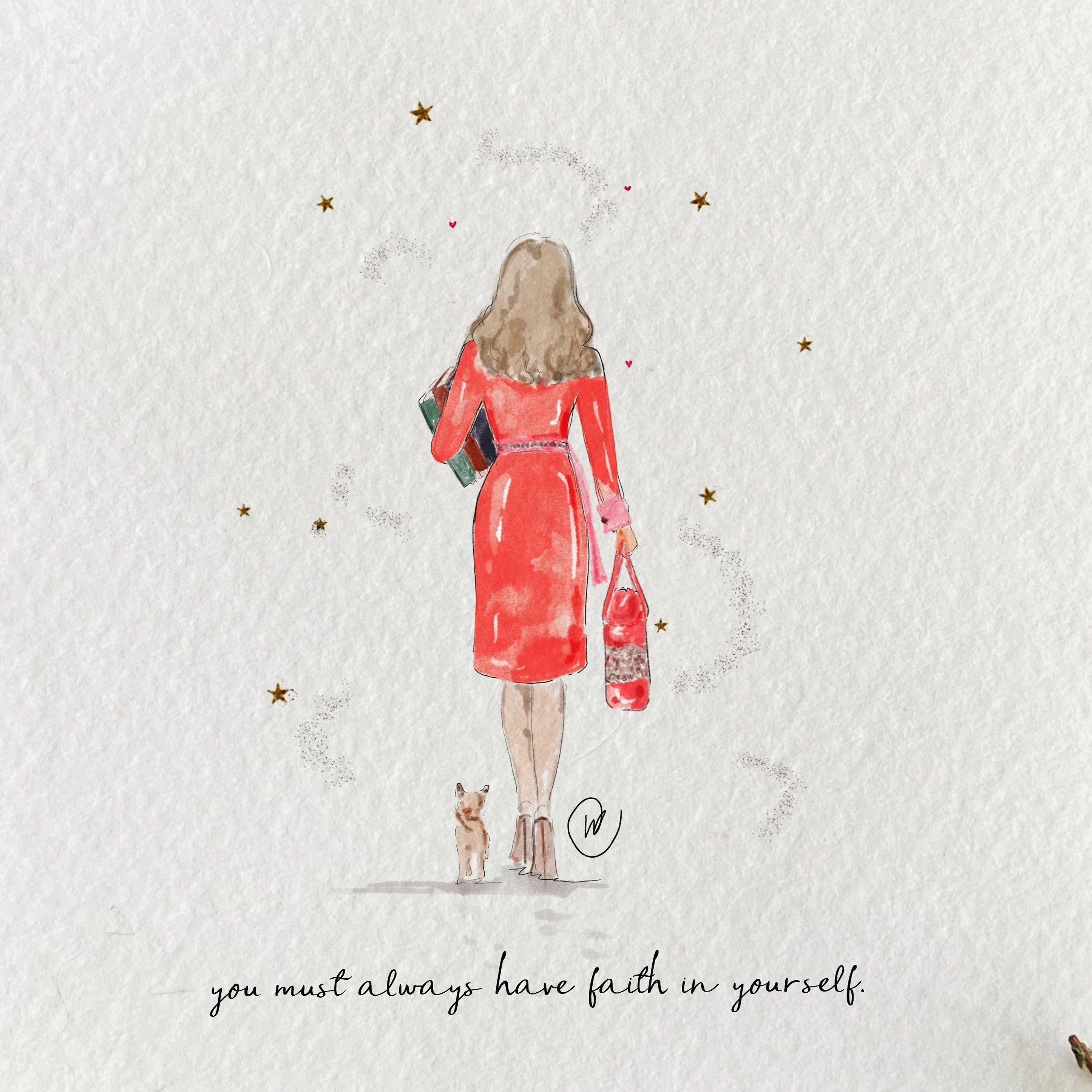 Legally Blonde 'Have Faith' Print