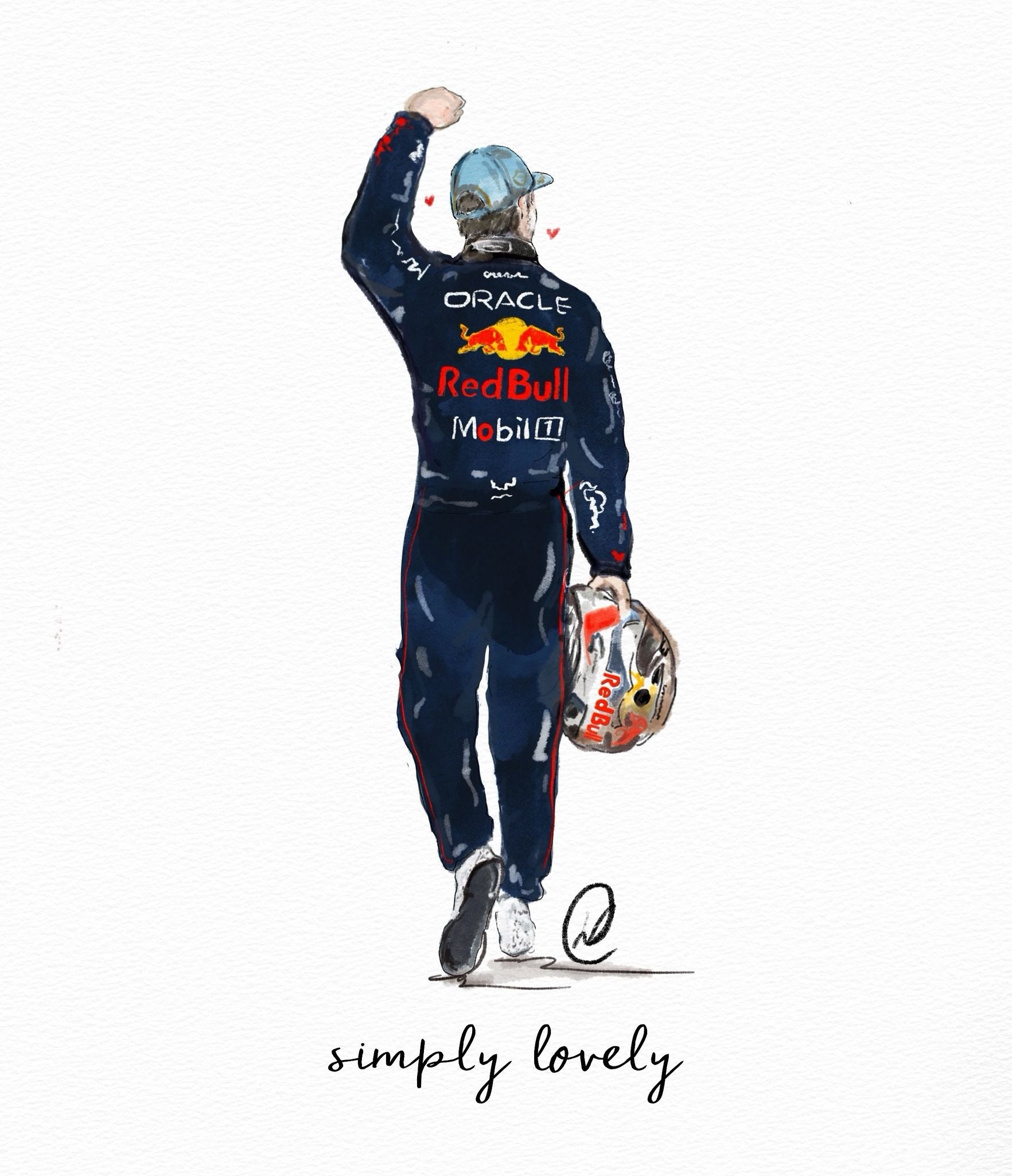 Simply Lovely Max Verstappen | Print