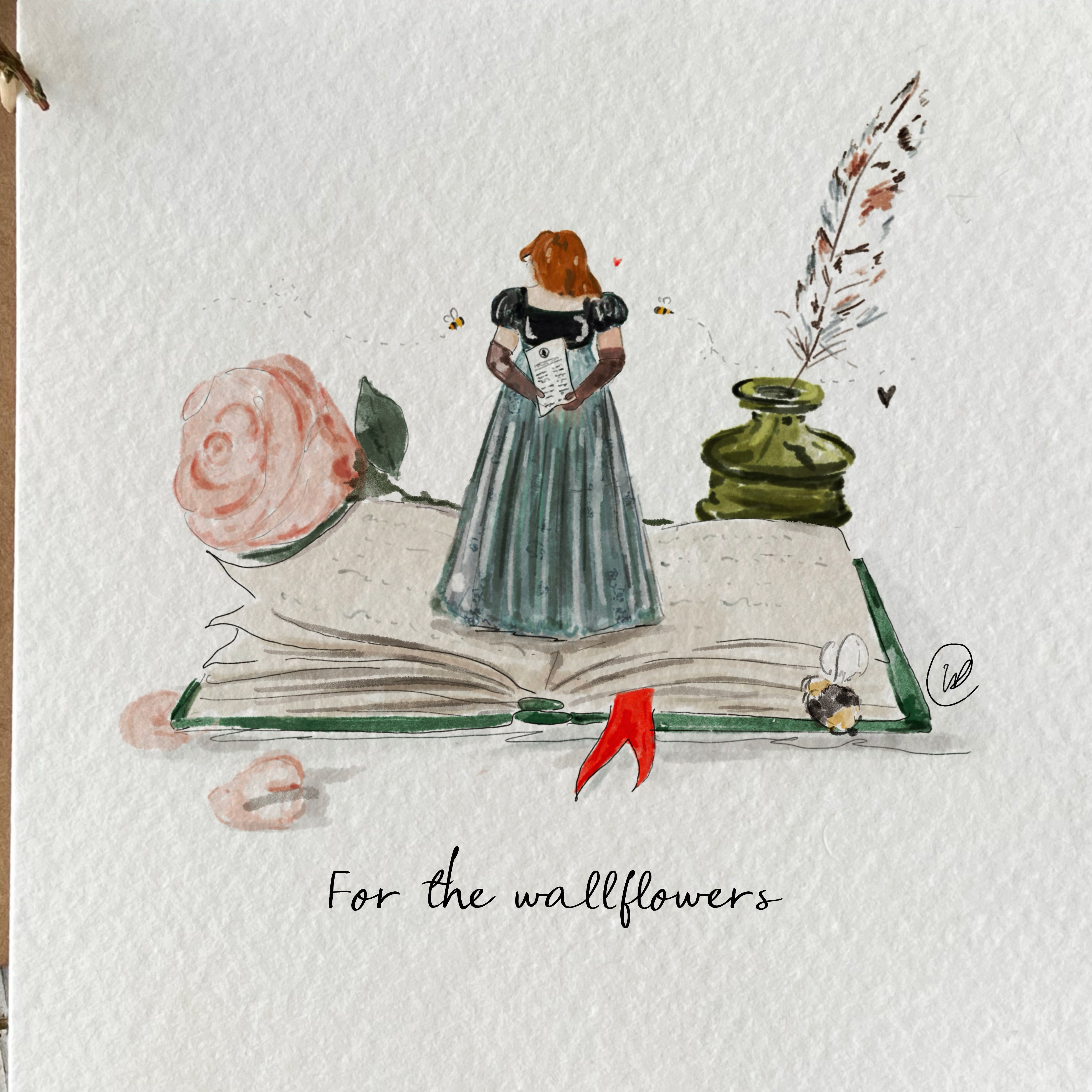 Penelope Bridgerton illustration