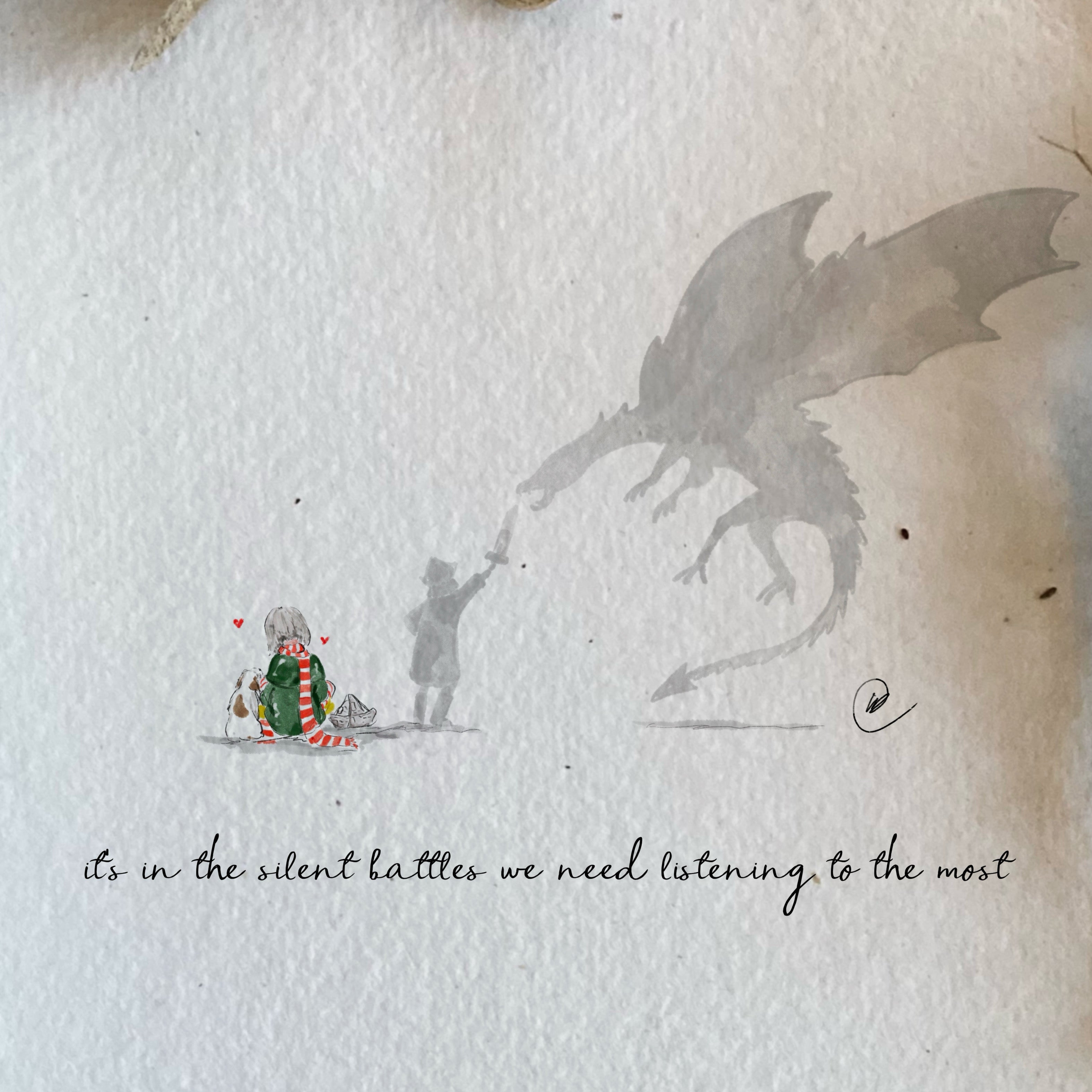 Silent Battles Print