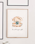 The World Is Your Oyster Print