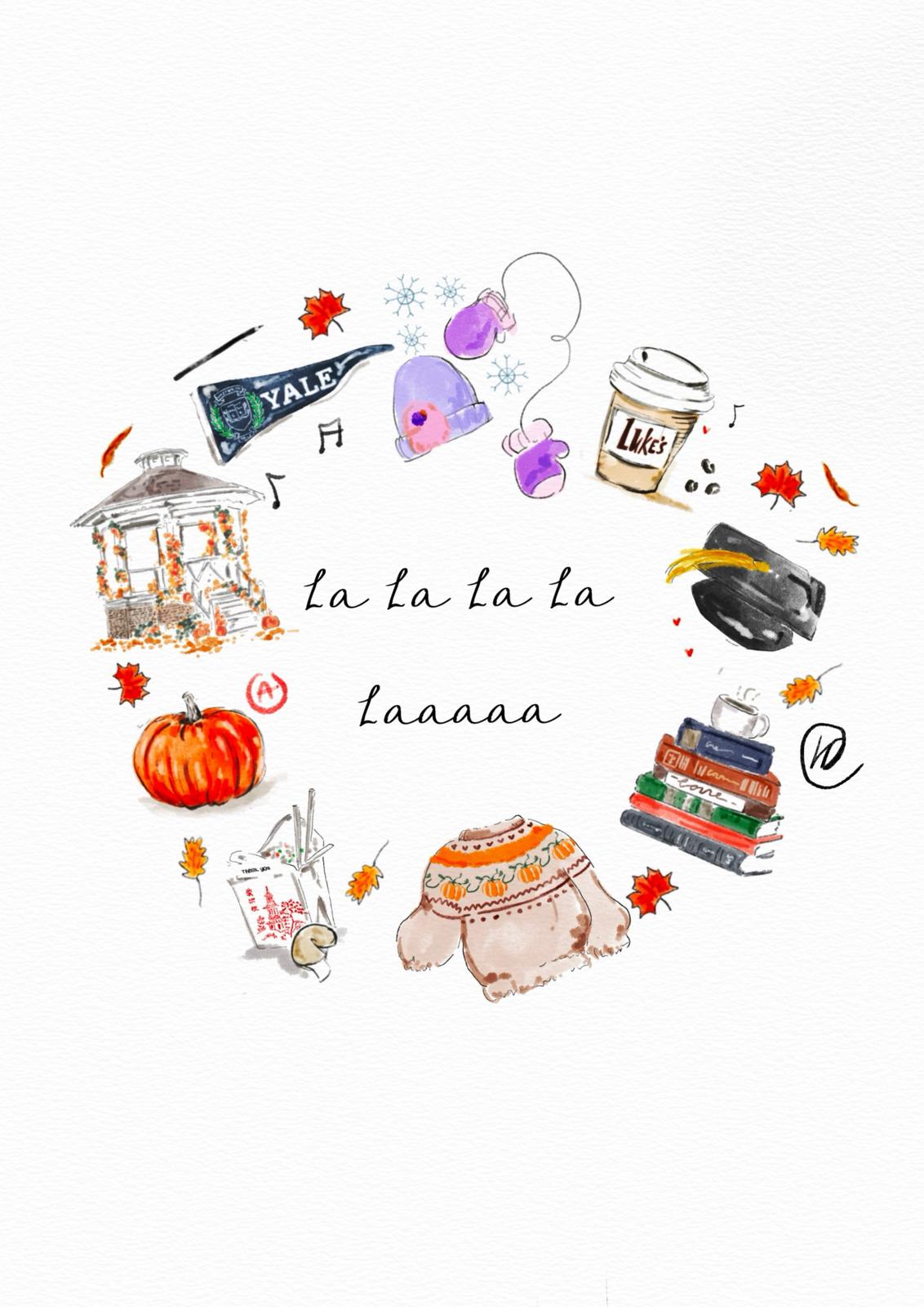 Gilmore girls La La La | Print