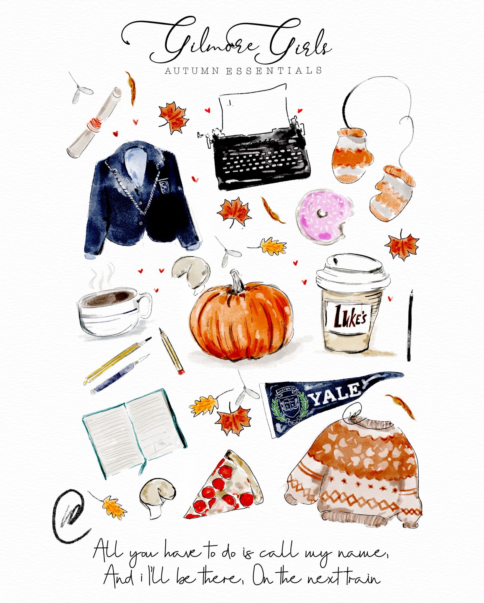 Gilmore girls essential | Print