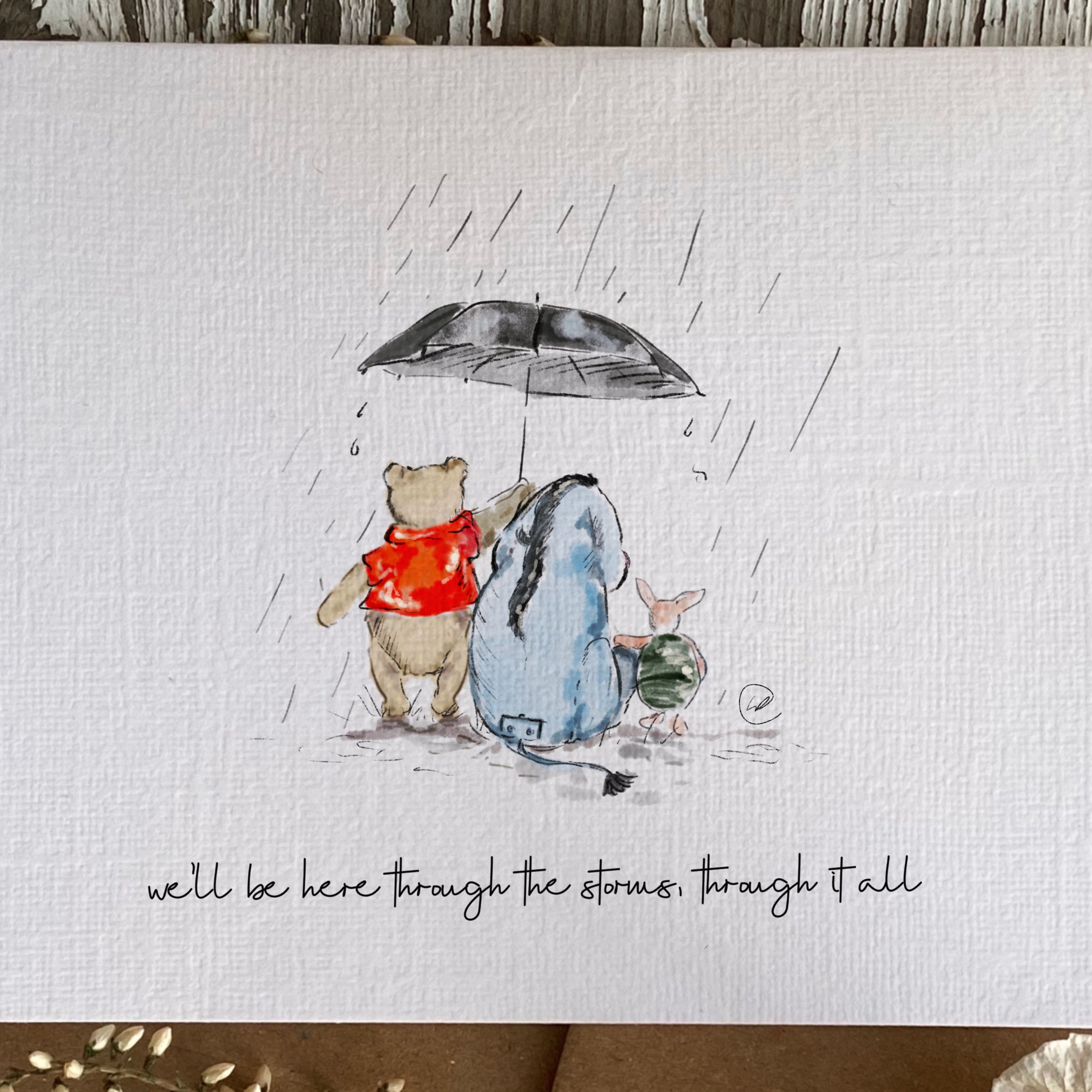 Through the Storms Friendship Print