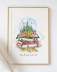 Limited Edition Yellow Brick Road Wicked for good | Print