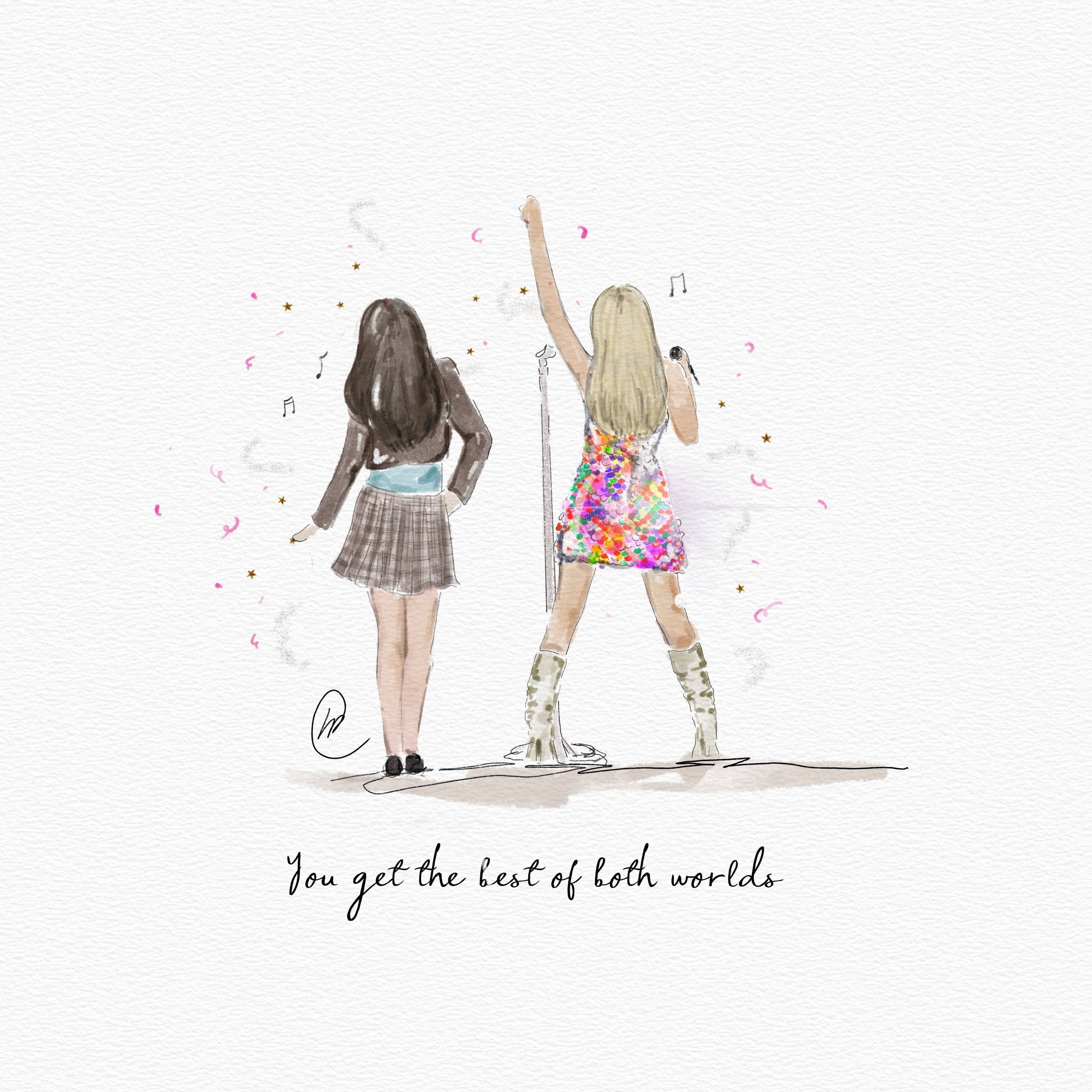 Hannah Montana Illustration