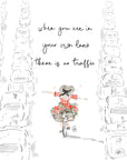 Your own lane Print