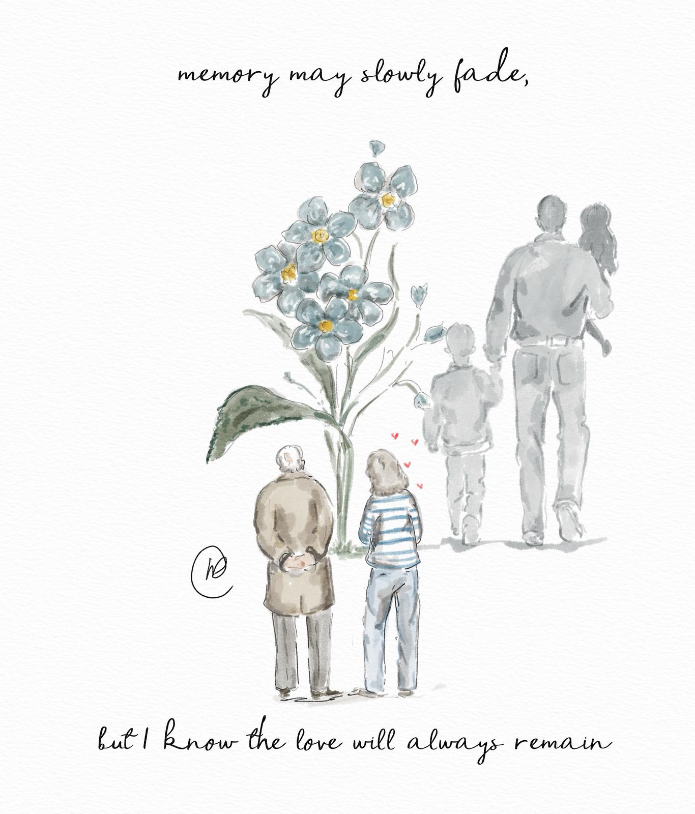 Love will always remain | Print