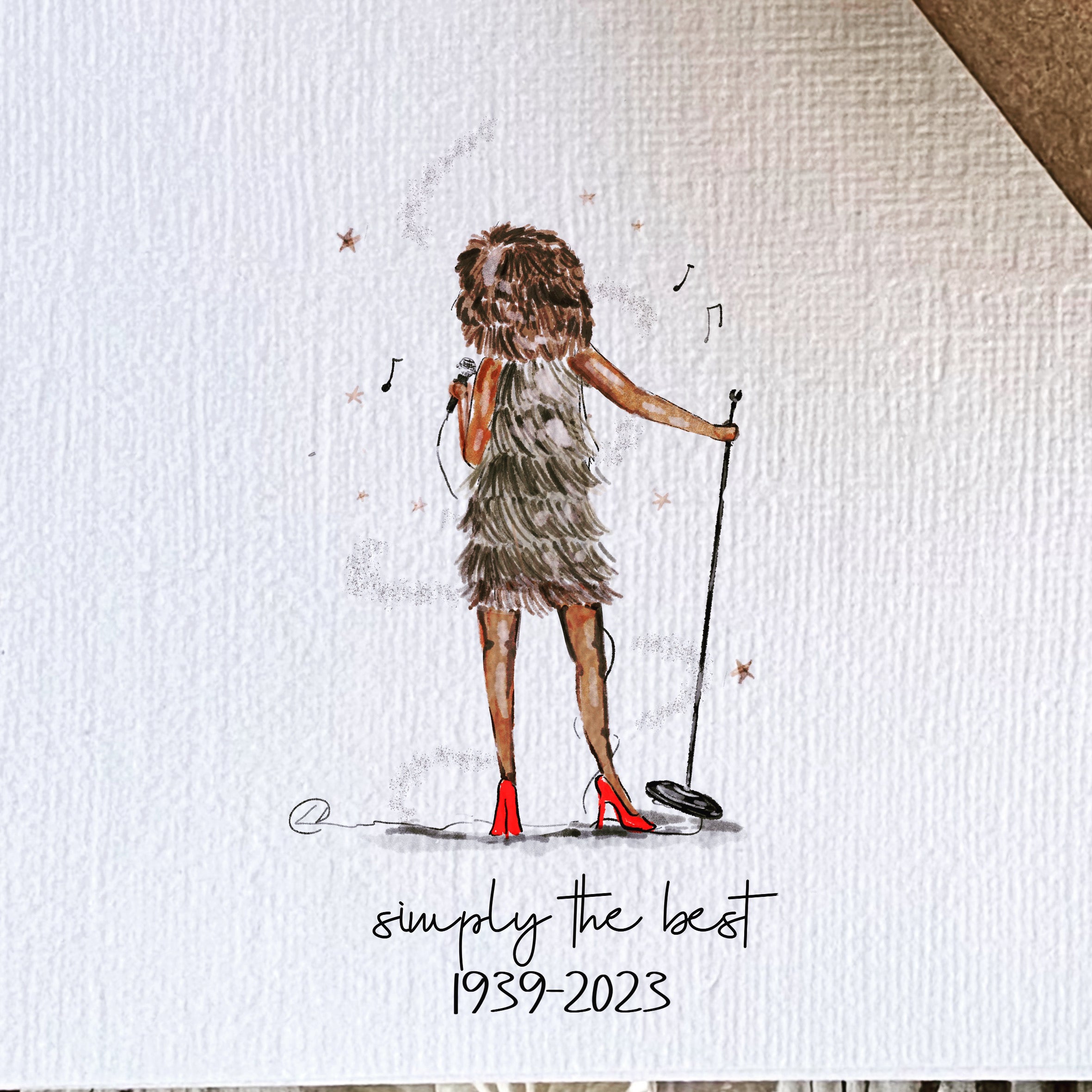 Tina Turner Simply The Best Print