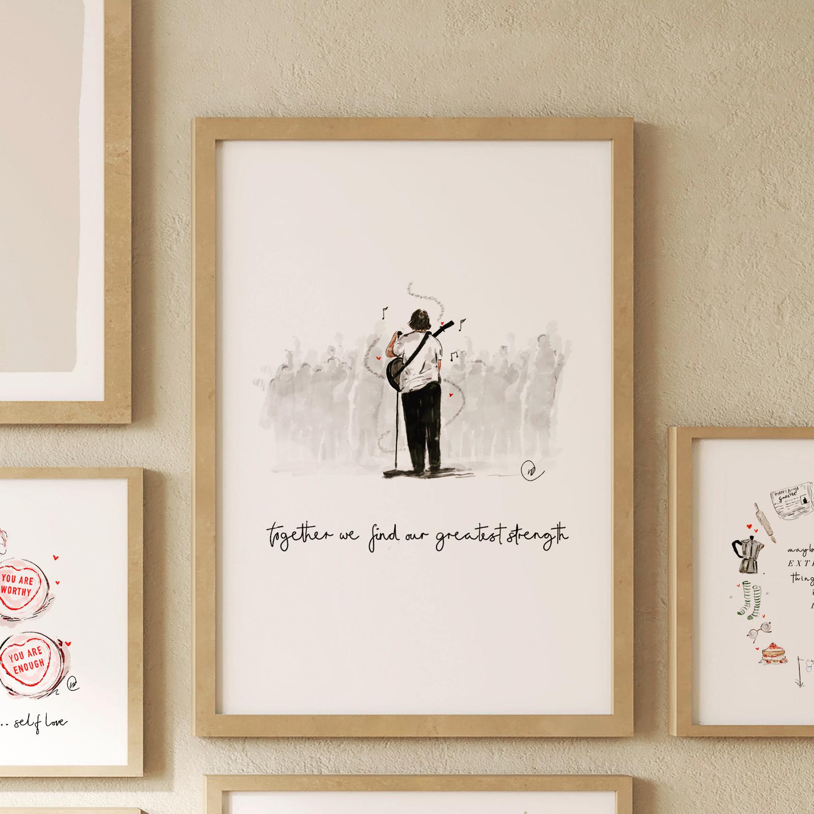 Together we find our greatest strength | Print