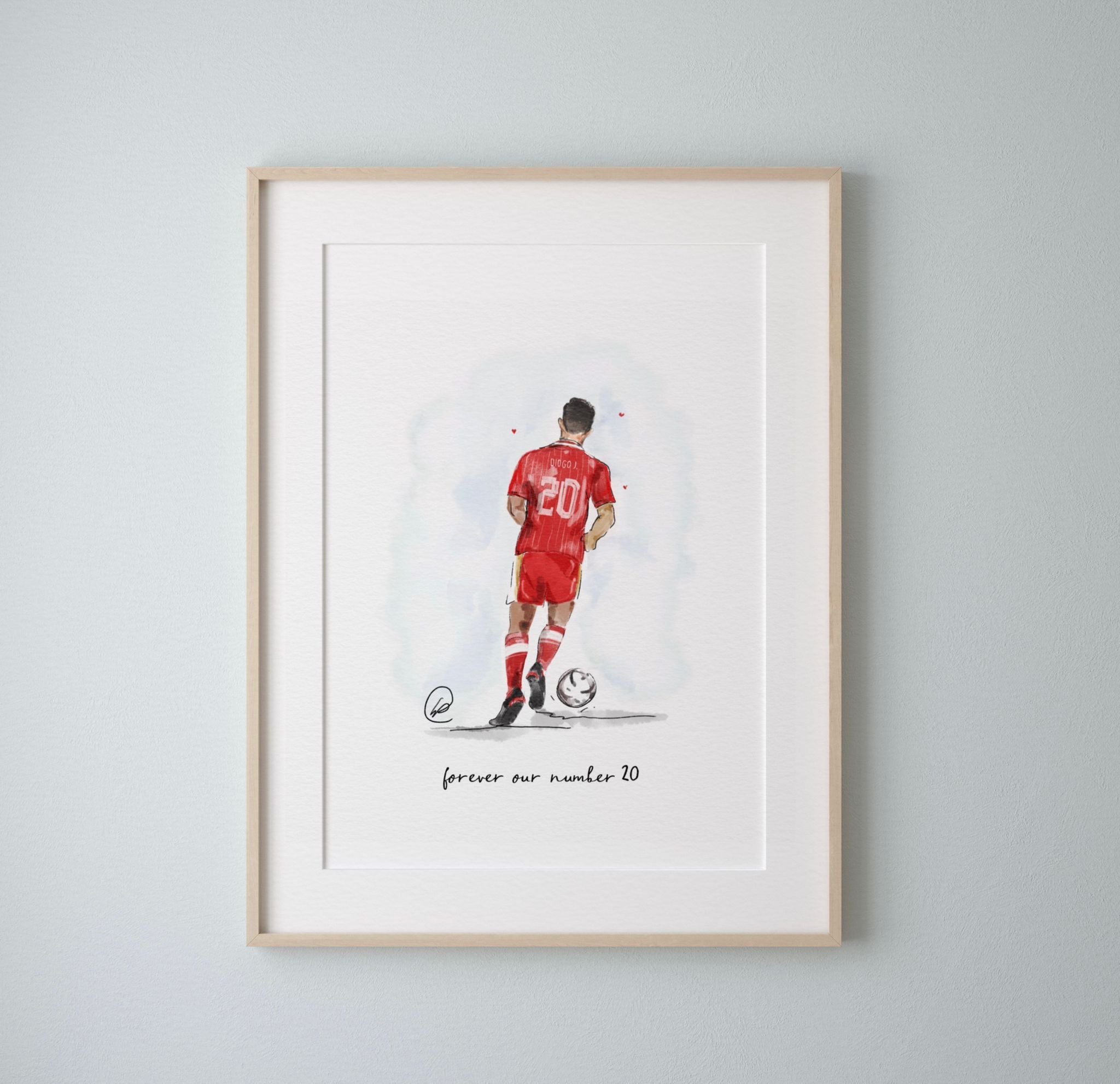 Forever No. 20 Diogo Jota print
