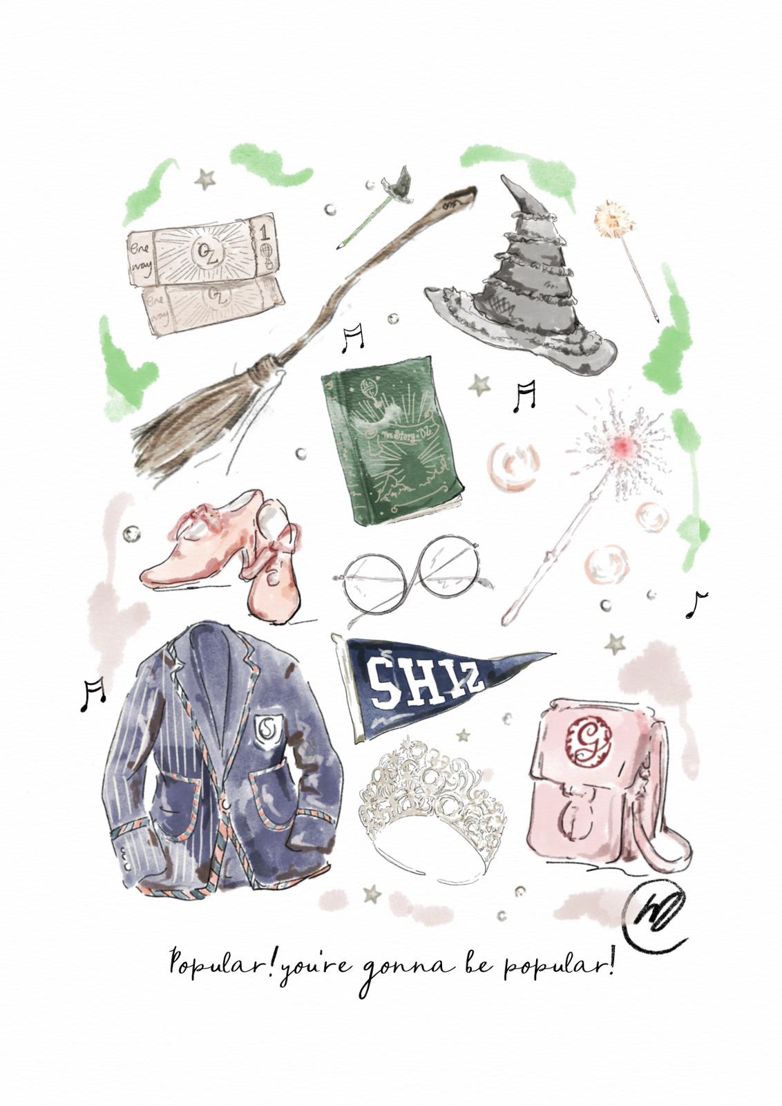 Wicked Shiz University essentials | Print