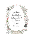 You have bewitched me | Print