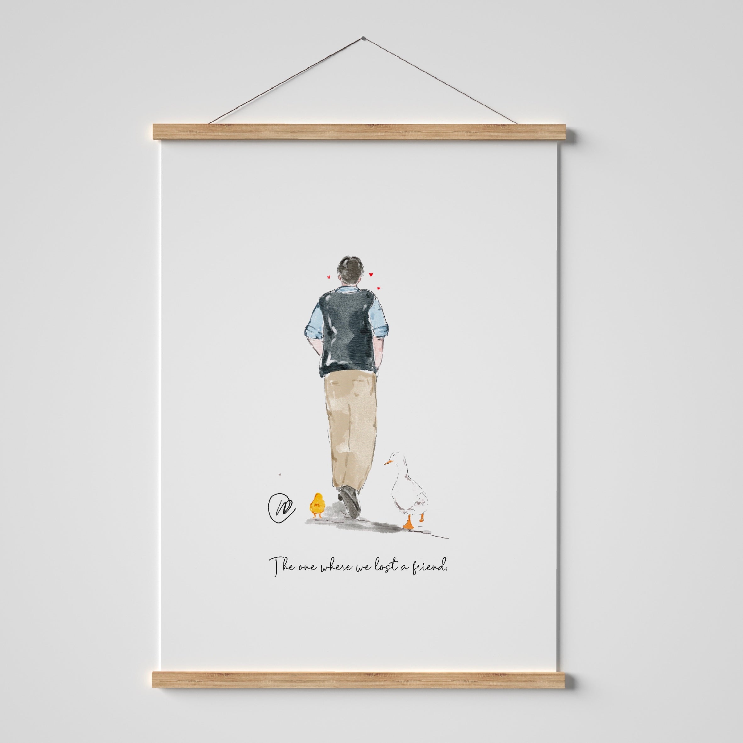 For Matthew Illustrated Tribute Print