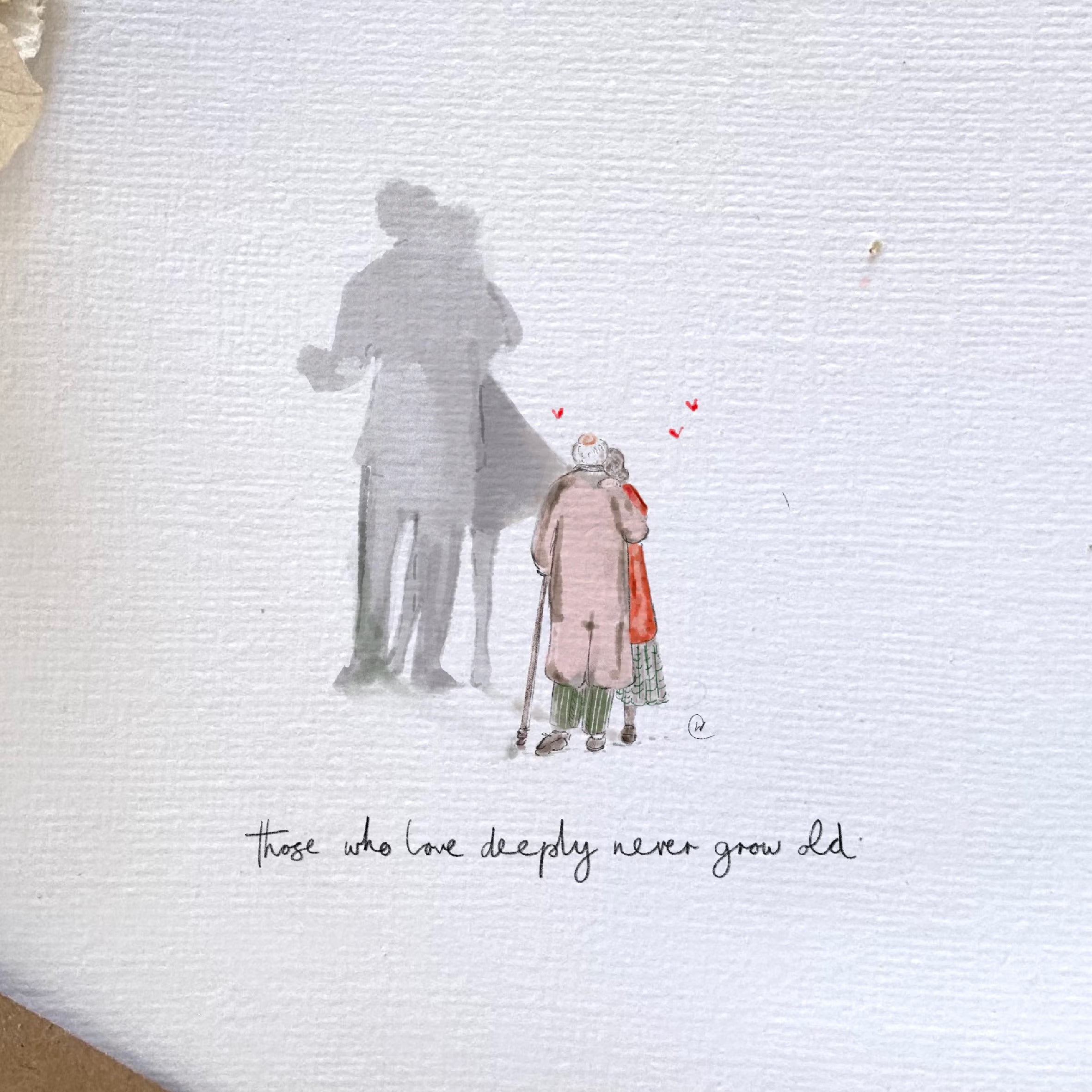 Forever Young Illustrated Print