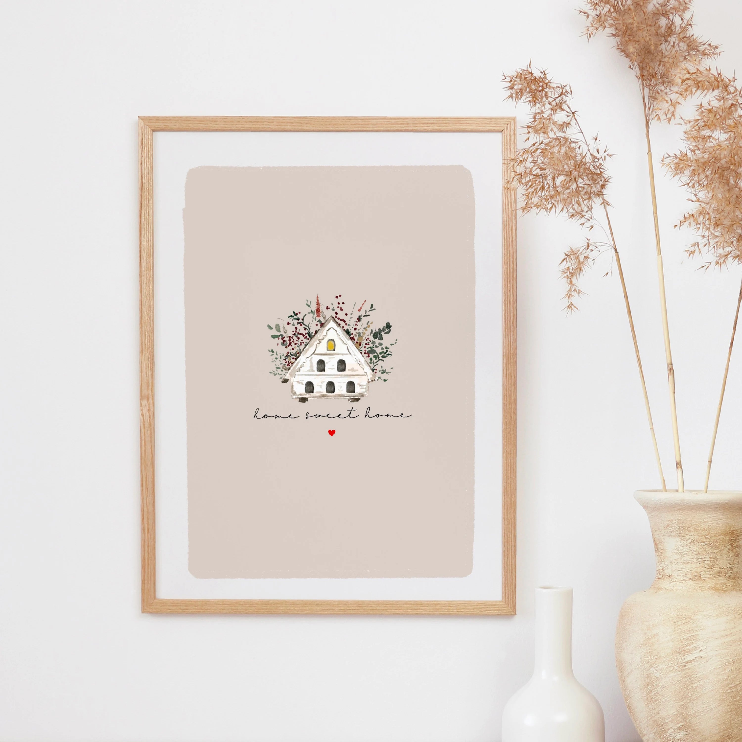 Home Sweet Home Print – Lucy Claire Illustration