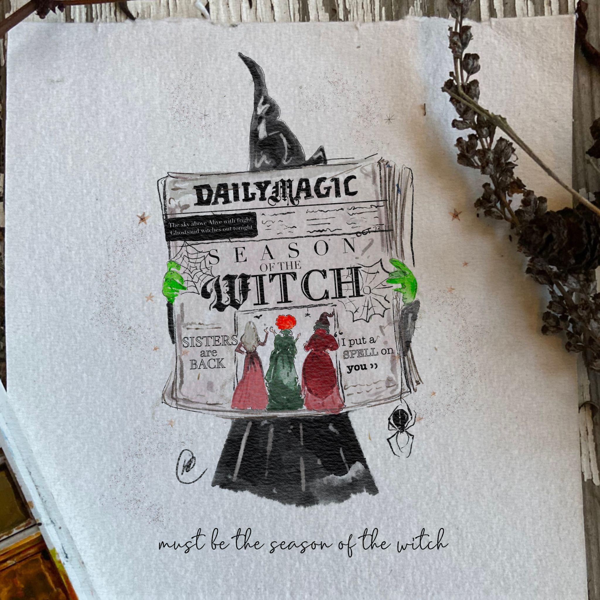 Season of the Witch Print