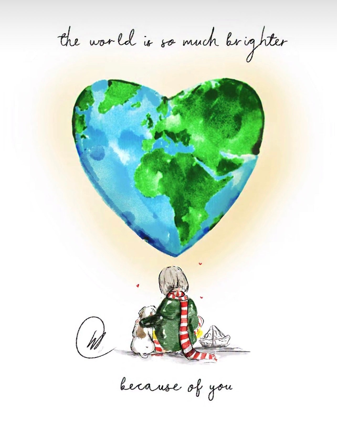 The World Is So Much Brighter | Print