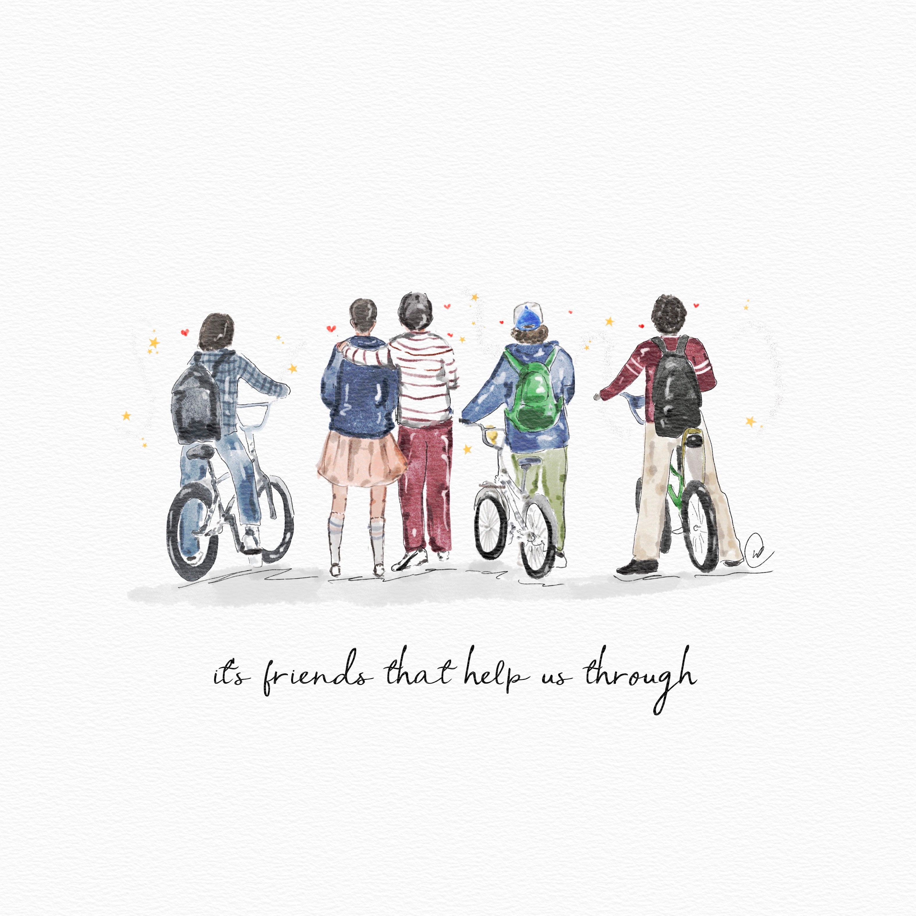 Limited Edition Stranger Things Landscape Print