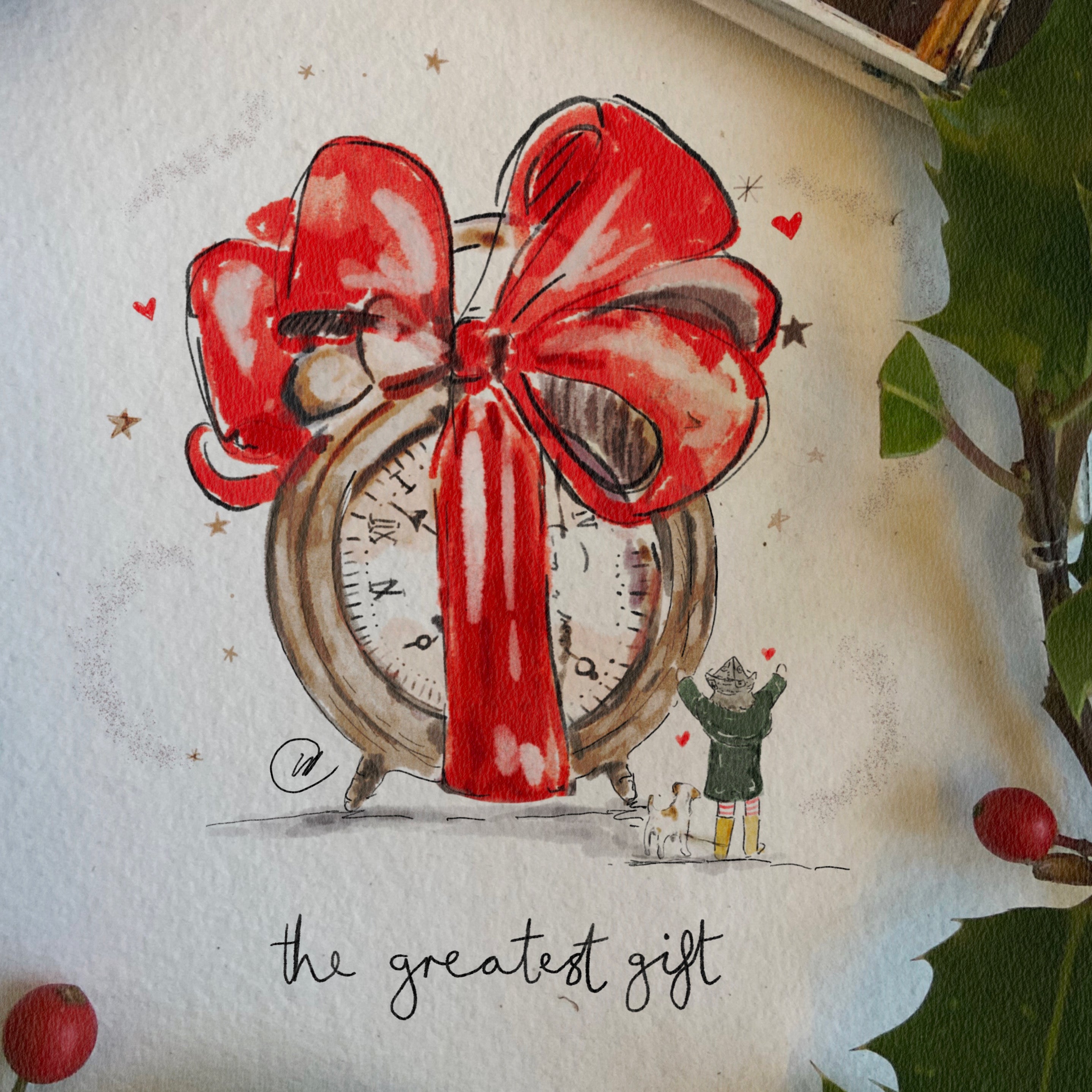 The Greatest Gift Is Time With You Print