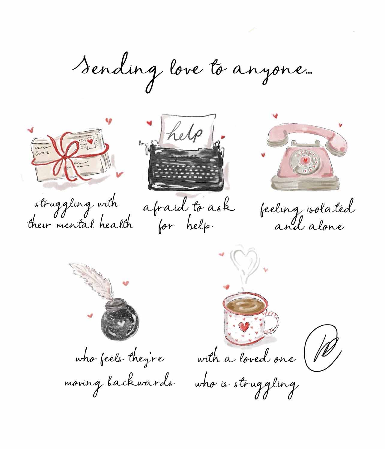 Sending Love To Anyone… | Print