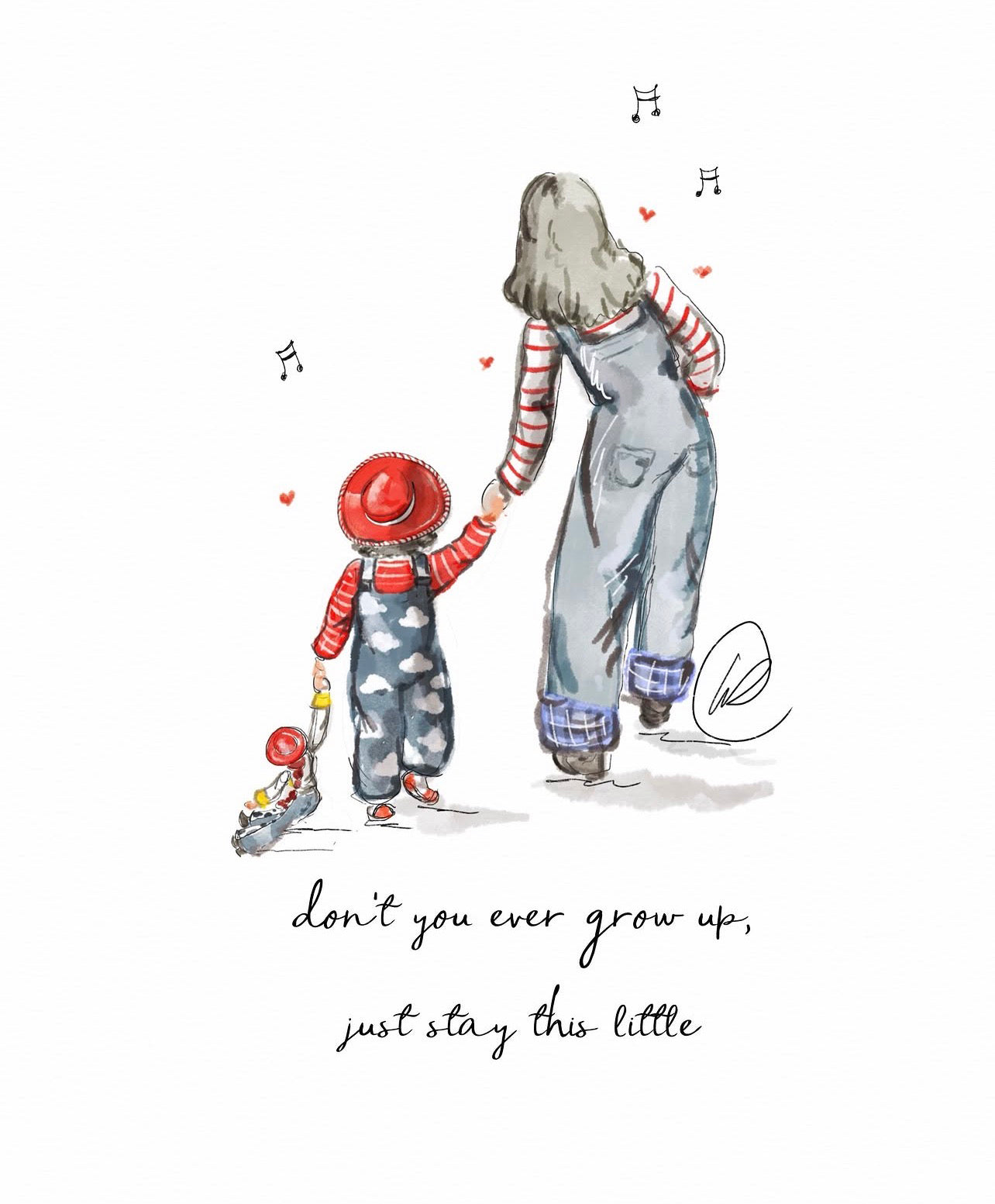 Don't You Ever Grow Up | Print