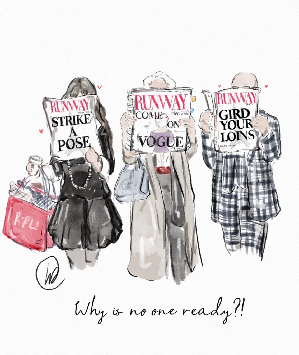 Why Is No One Ready | Print