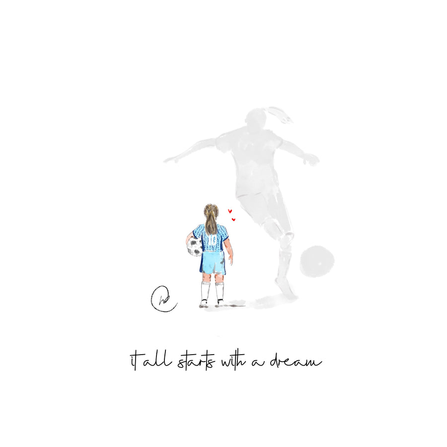 Limited Edition Women's World cup 2023 Print