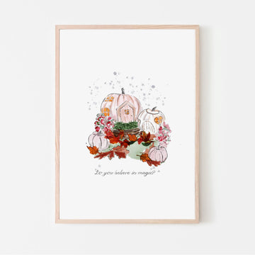 Pumpkin Magic Print