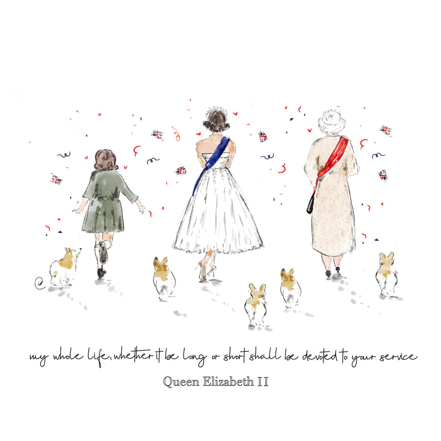 Queen Elizabeth II Print