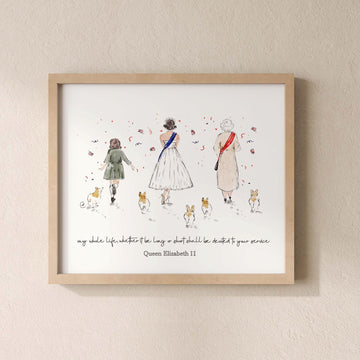 Queen Elizabeth II Print