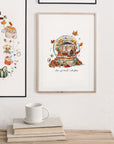 Star Hollow Snowglobe | Print