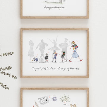 Young dreams teachers print