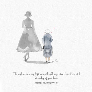 Queen's Devotion Print