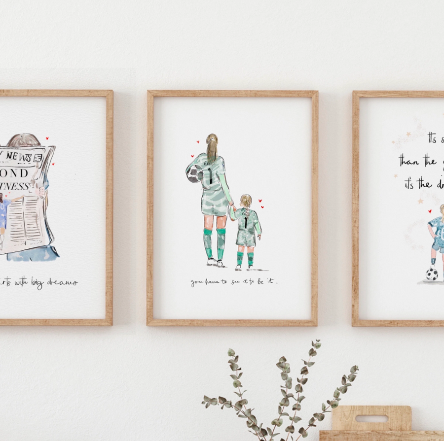 Mary Earps Young Dreams Print