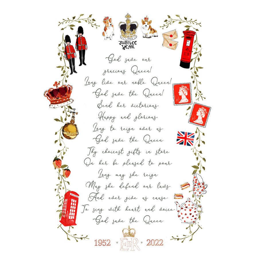God Save The Queen Print